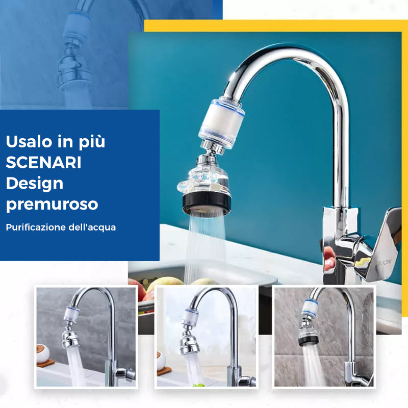 Rubinetto del filtro a prova di schizzi pressurizzato