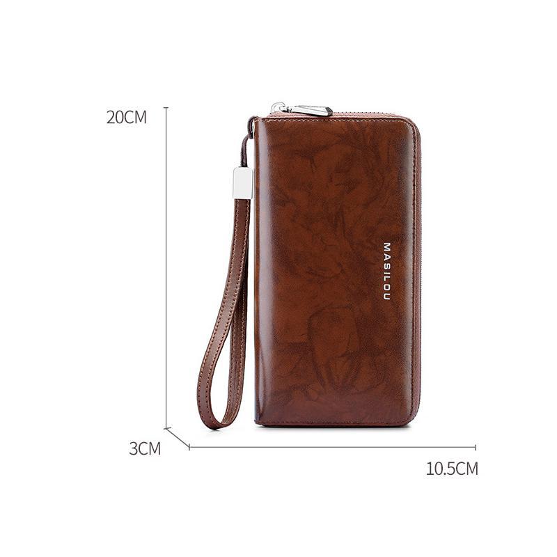 Portafoglio lungo unisex RFID