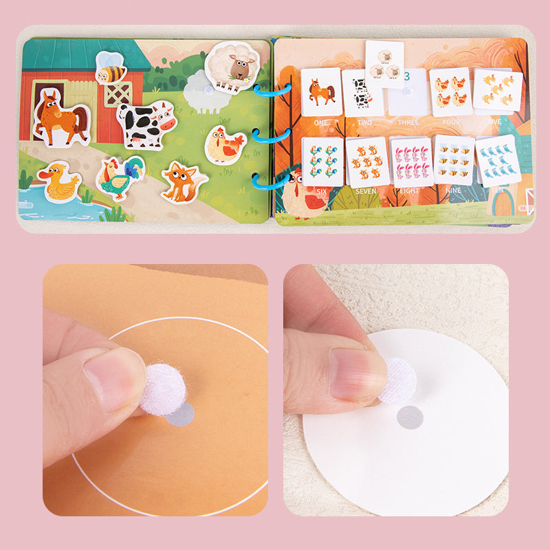 Libro di pasta silenziosa per l'illuminazione dei bambini