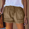Pantaloncini Di Jeans Casual Da Donna