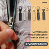 Cerniera Alla Moda Staccabile Senza Attrezzi (5 Pezzi)