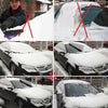 Semicoperchio del parabrezza per auto, anti neve,  congelazione e sole - oseletti