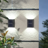 Lampada da percorso a parete solare per esterni