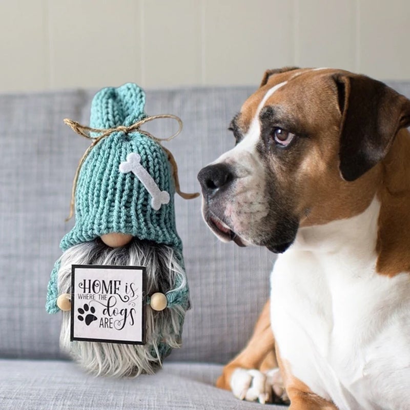 Decorazioni per la casa di Gnomi amante dei cani