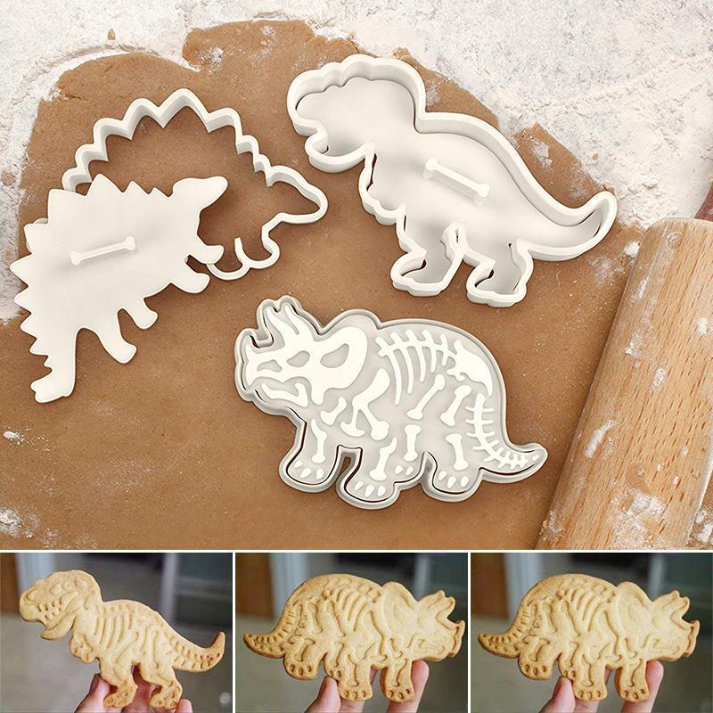 Stampo per Biscotti a Forma di 3D Dinosauro