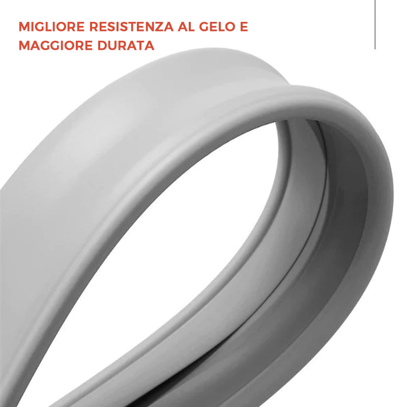 Fermaporta della striscia di tenuta inferiore della porta