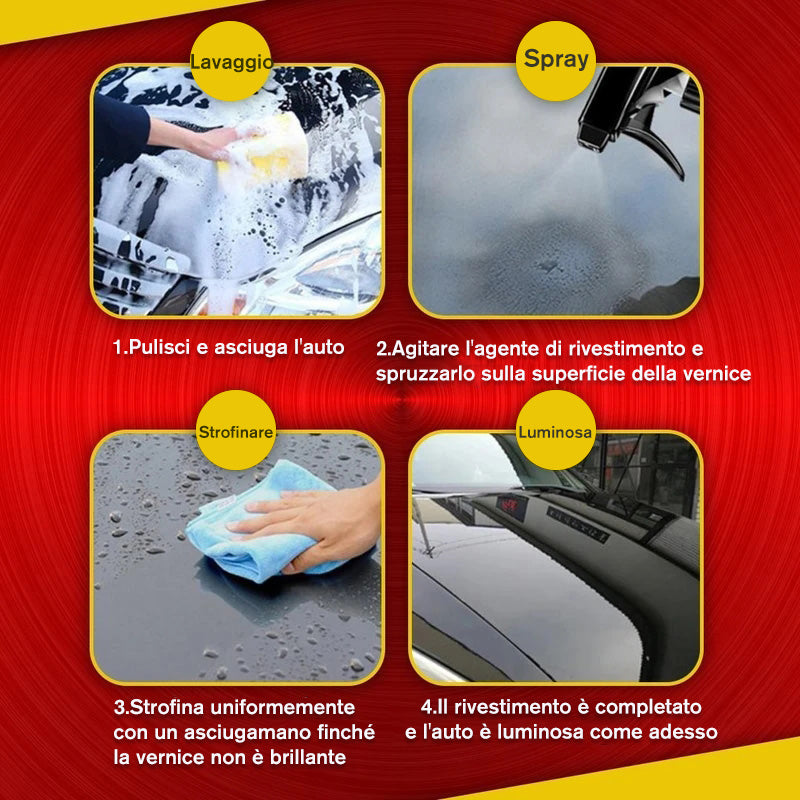 🚗Spray per la rimozione dei graffi per auto Nano