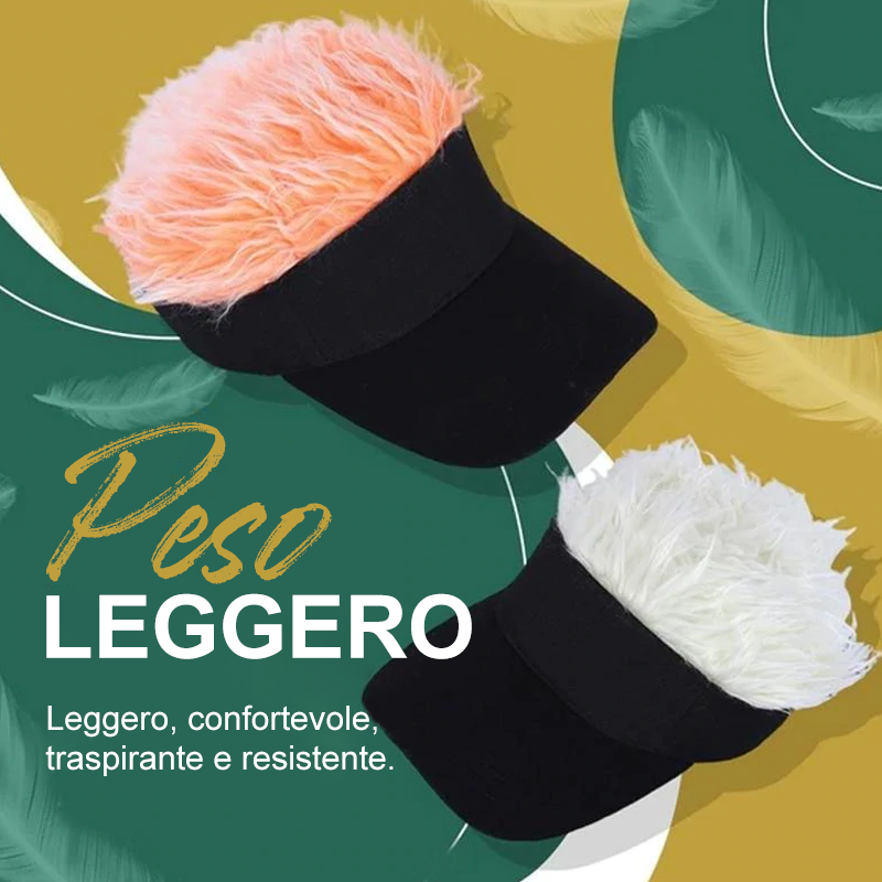 Visiera parasole per capelli Flair