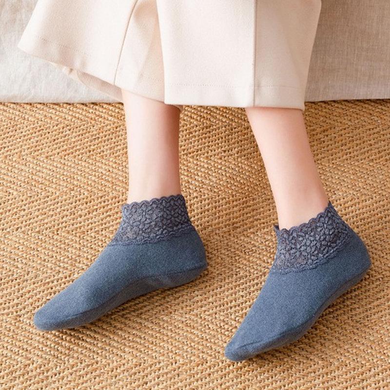 Calzini più caldi in pizzo di nuova moda—19,99€ 4 paia /29,99€ 8 paia compra più offerte di più！！