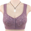 Comodo reggiseno con bottone frontale