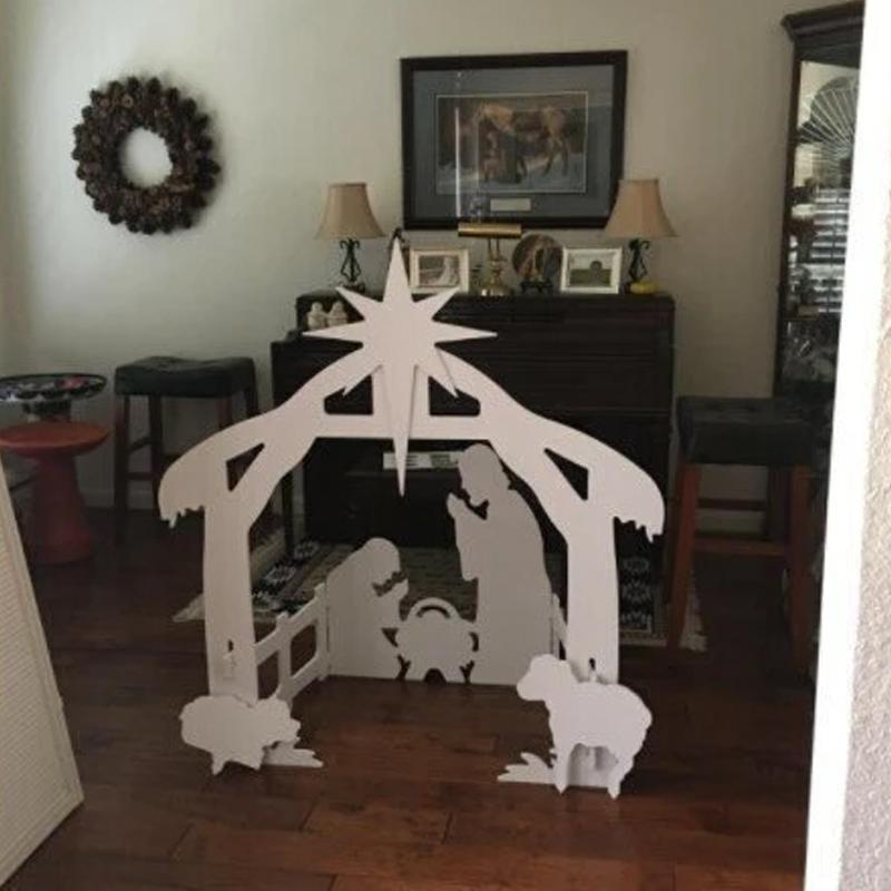 🔥vendita calda🔥Decorazione dell'iarda del presepe di Natale