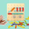 Puzzle Pegboard Montessori