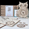 🦉Set di puzzle modello meccanico in legno super