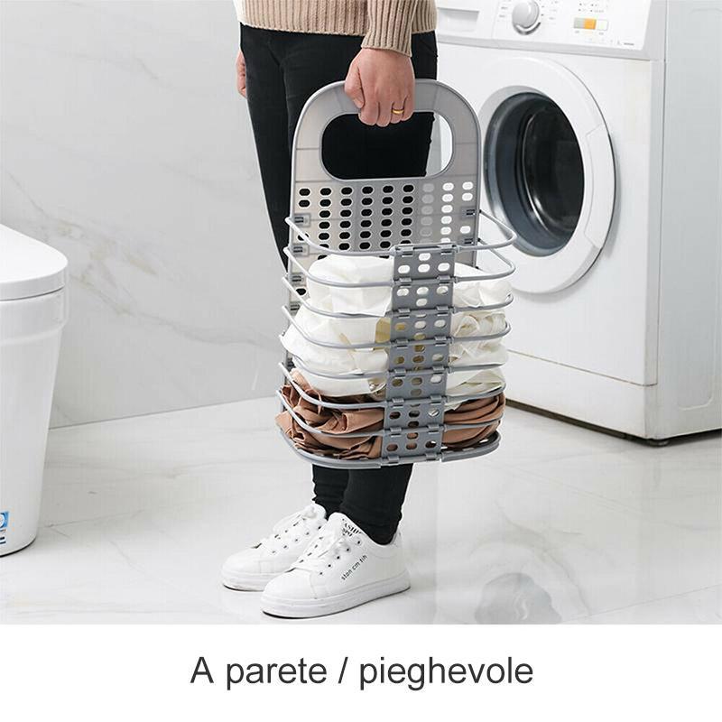 Cesto per biancheria pieghevole