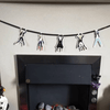 Decorazione horror della ghirlanda dei vampiri di Halloween di Santa Carla