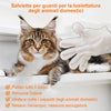 Guanti senza lavaggio per animali domestici