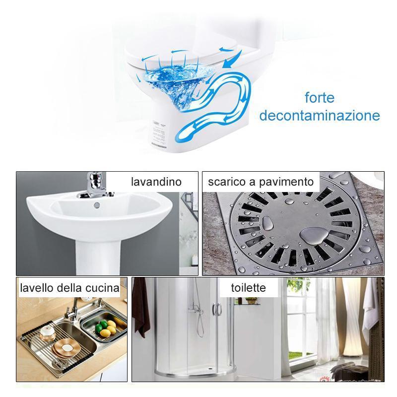 Detergente schiumogeno multiuso