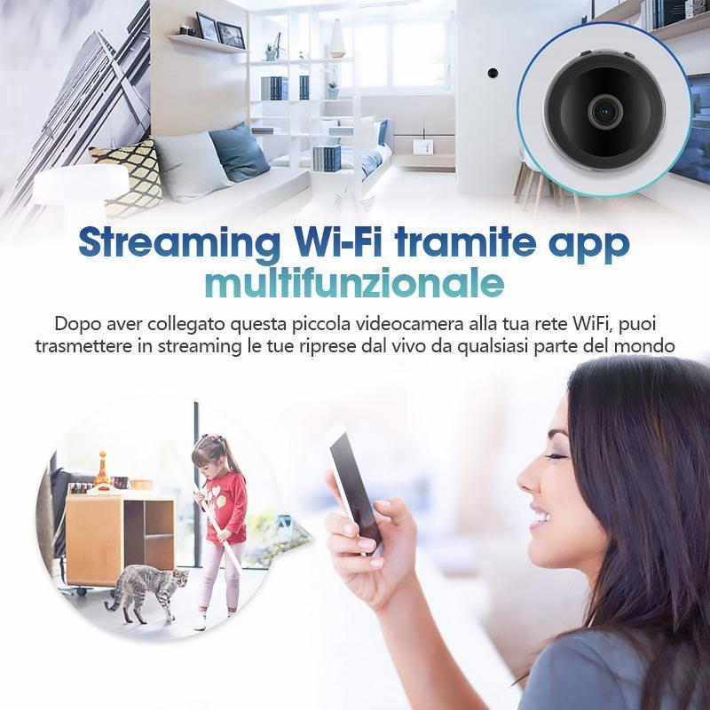 🔥 vendita calda 🔥Mini telecamera WiFi magnetica 1080p