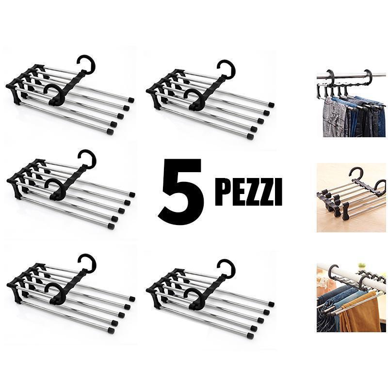 Appendiabiti di deformazione multifunzionale 2 pz