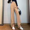 Pantaloni A Gamba Larga Da Donna A Vita Alta