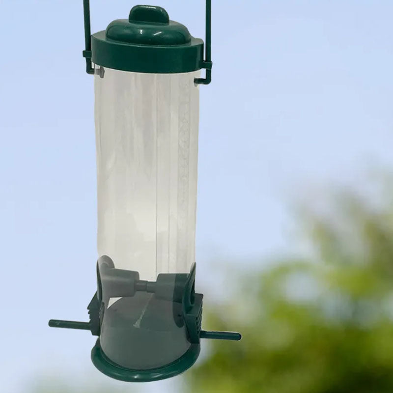 🐦Mangiatoia per uccelli a prova di scoiattolo
