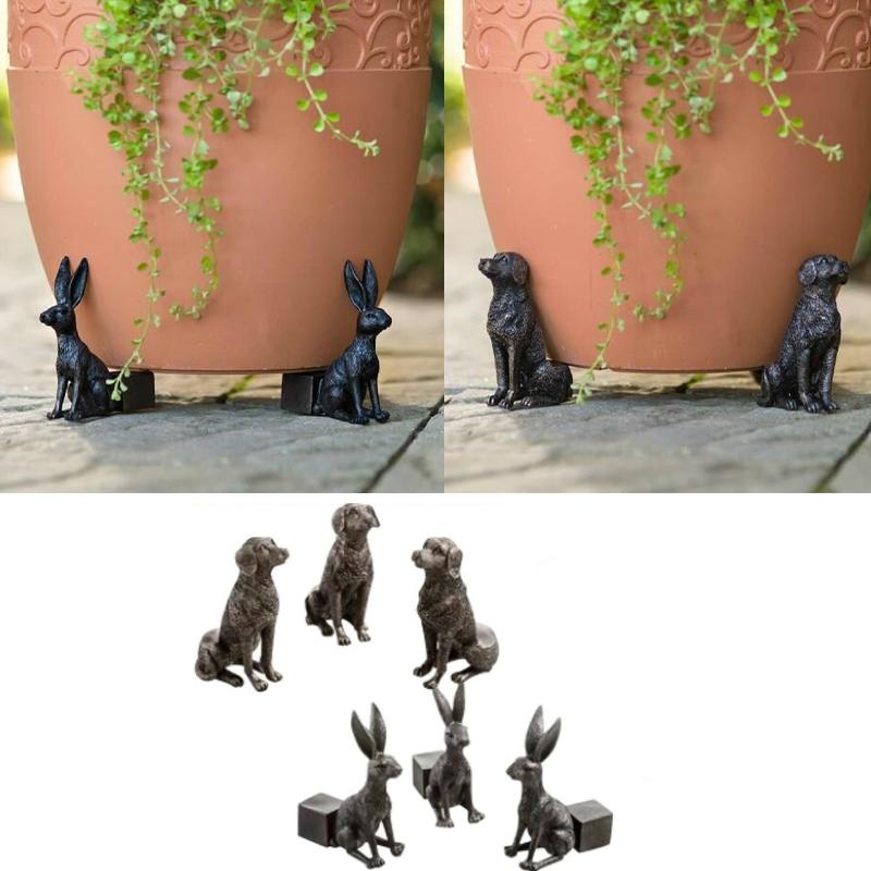 Simpatici piedini per vasino a forma di animale (set di 3)