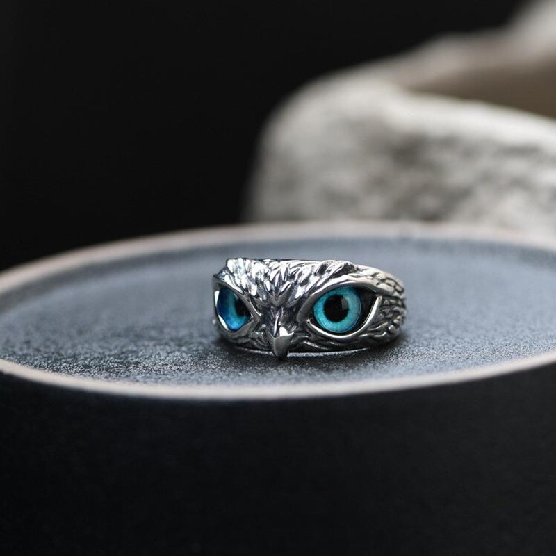 Anello gufo regolabile