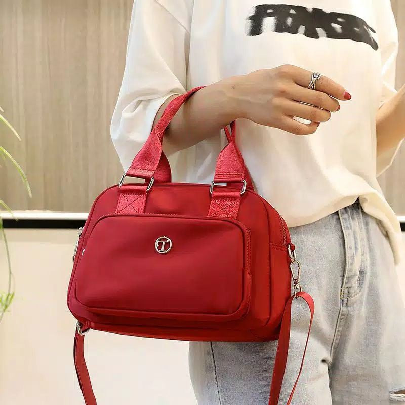 Borsa in tela di nylon di grande capacità