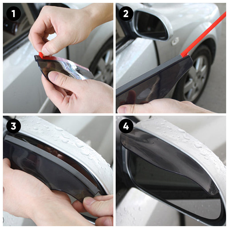 🚗Adesivo specchietto retrovisore auto Sopracciglio pioggia