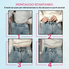 Bottone per jeans regolabile senza cucitura