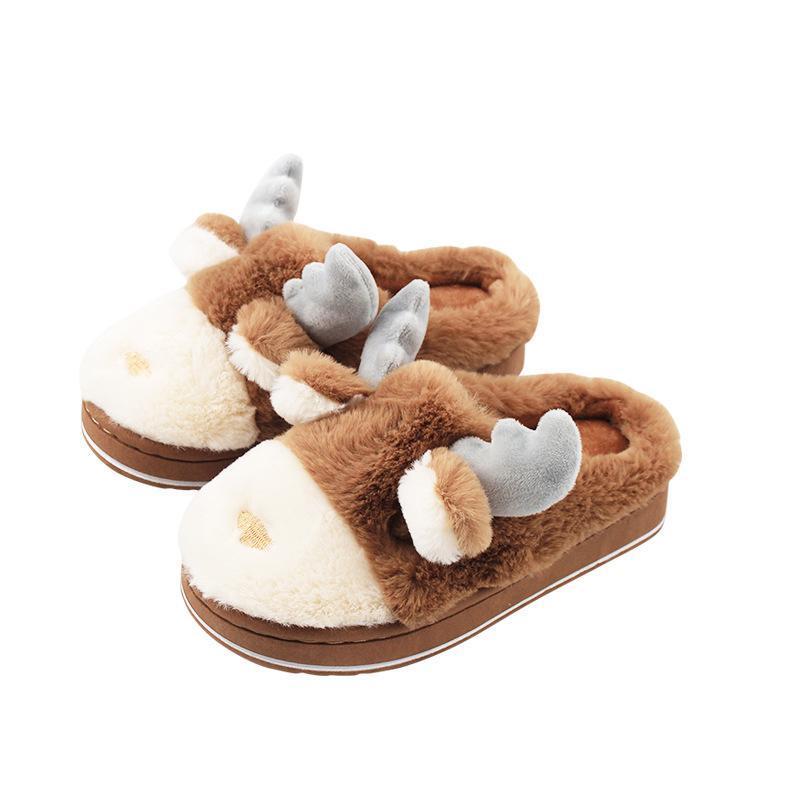 Pantofole di cotone dei cartoni animati da bambini