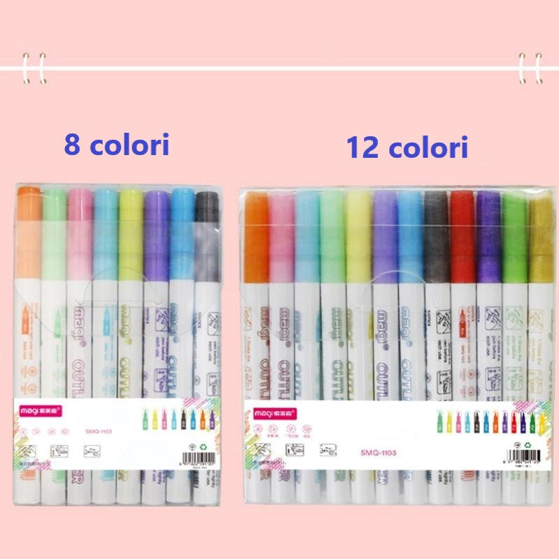 Penna a doppia linea