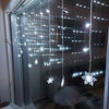 Luci a stringa LED con fiocco di neve per tende