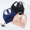 Reggiseno sportivo senza fili push up