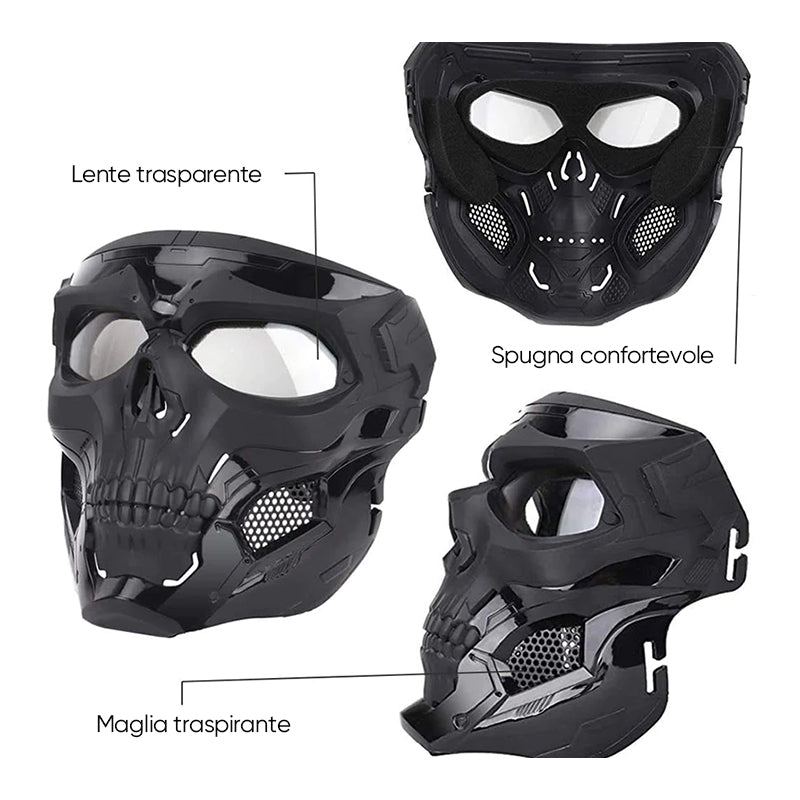 💀Maschera teschio horror💀