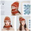 Set di sciarpe invernali da donna 3PCS