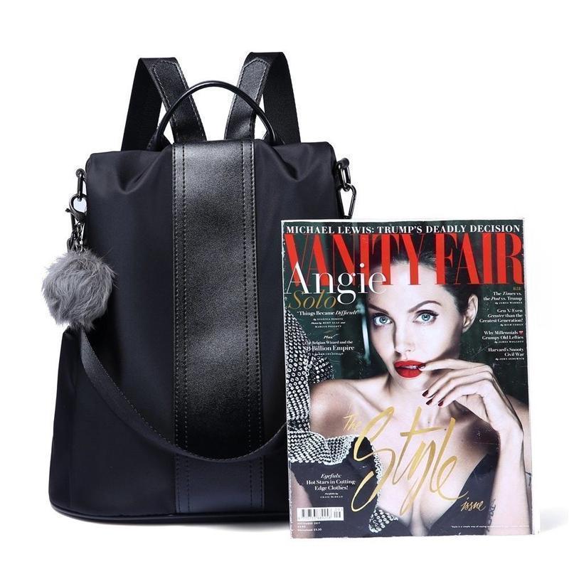 Zaino antifurto in nylon impermeabile