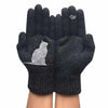 Guanti in Cotone Stile Gatto