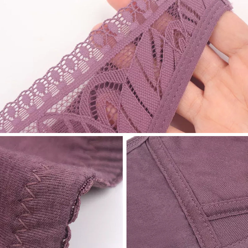 Intimo in pizzo con cerniera frontale