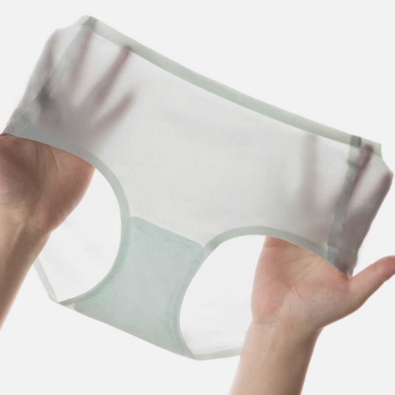 Intimo ultrasottile in seta di ghiaccio antitraccia