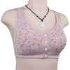 Comodo reggiseno con bottone frontale