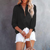 Elegante blusa monocolore primavera/estate