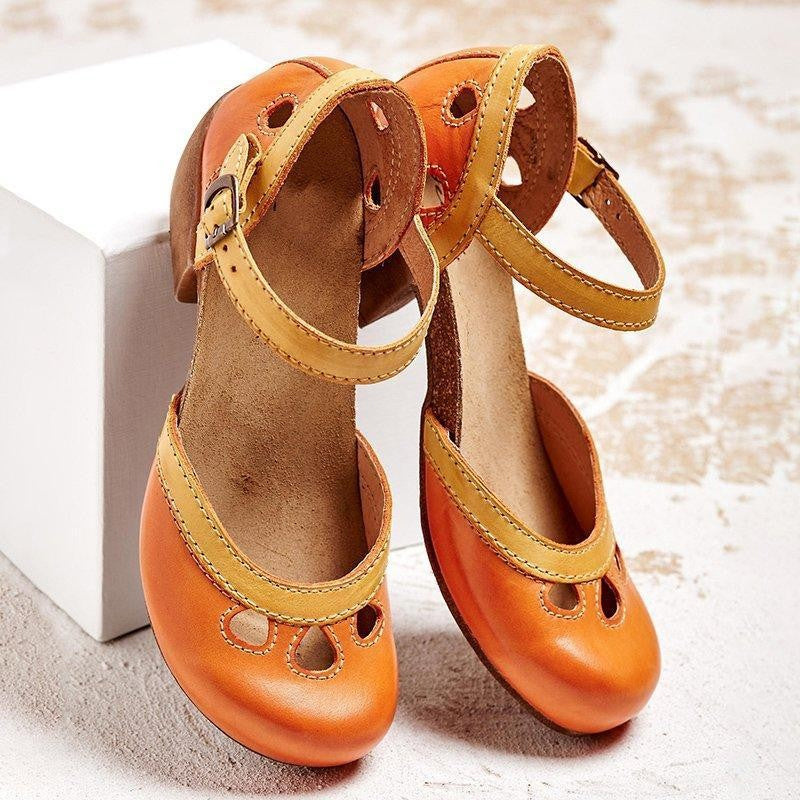 Scarpe da donna a blocchi di colore