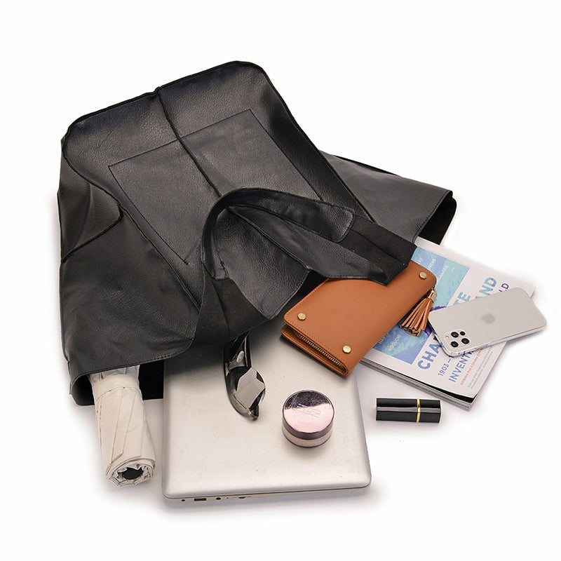 Borse oversize in pelle Weekender