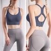 Reggiseno sportivo senza fili push up