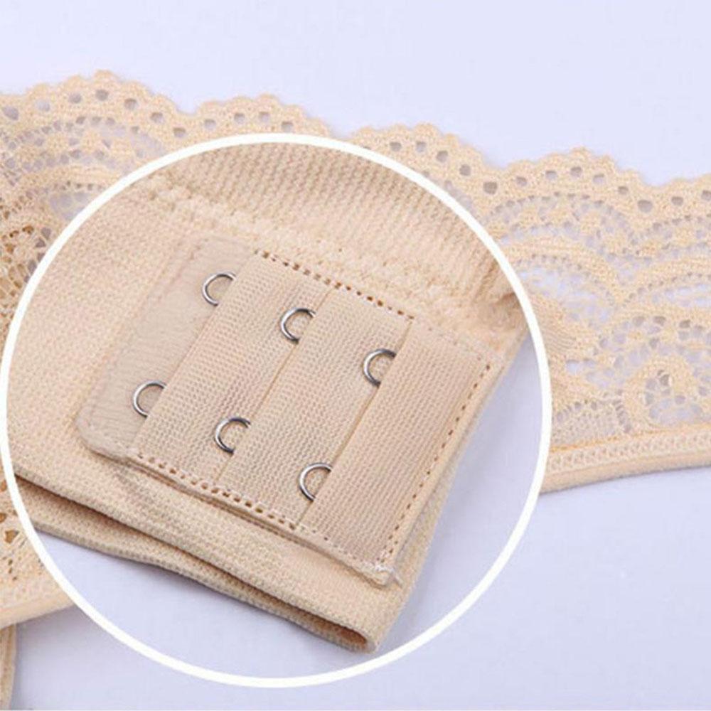 Reggiseno di sollevamento in pizzo con fibbia anteriore senza fili