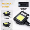 ✨Luce di emergenza portachiavi multifunzionale