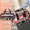 Borsa da viaggio pieghevole per la separazione tra asciutto e bagnato