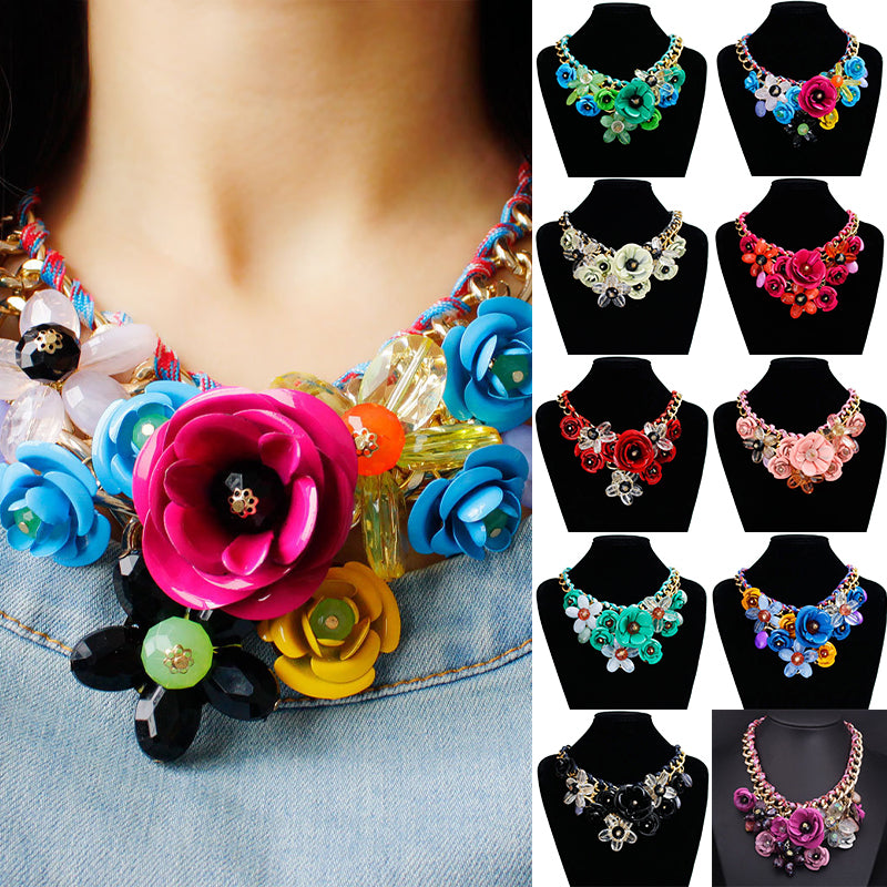 collana con nome di fiore
