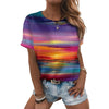 T-shirt Da Donna Stampata In 3D Casual